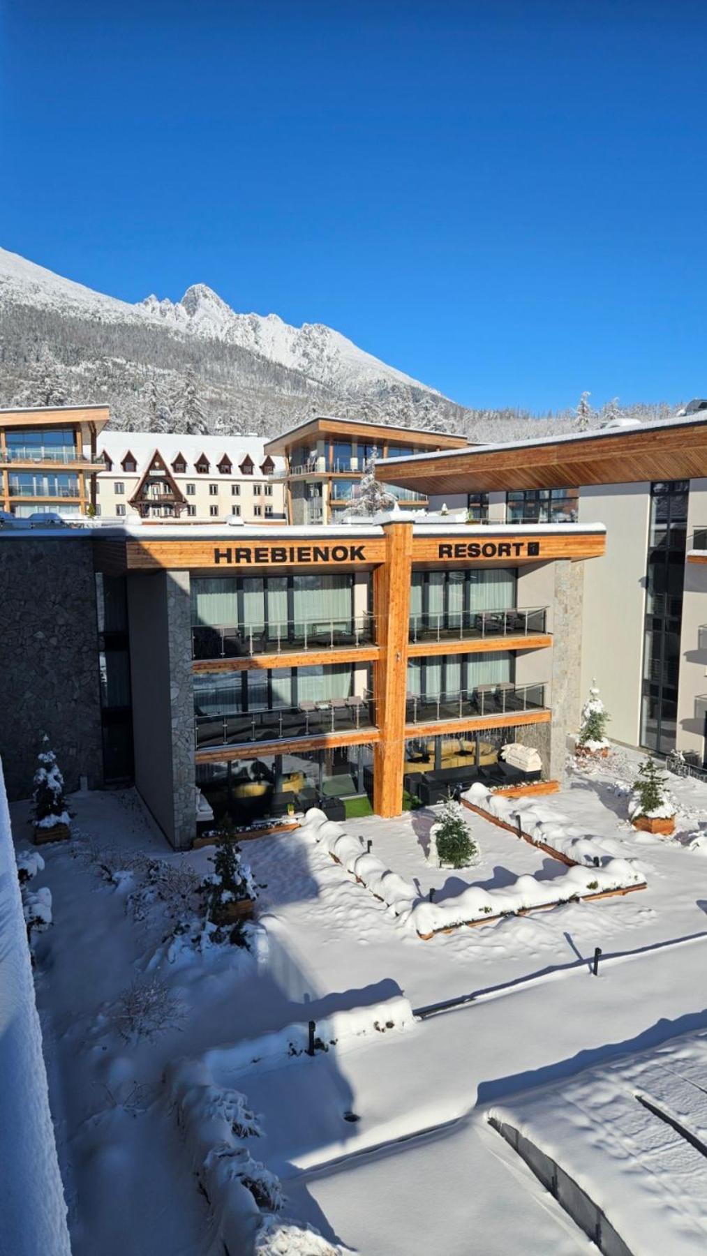 Apartmanovy Hotel Hrebienok Resort Vysoke Tatry Bagian luar foto